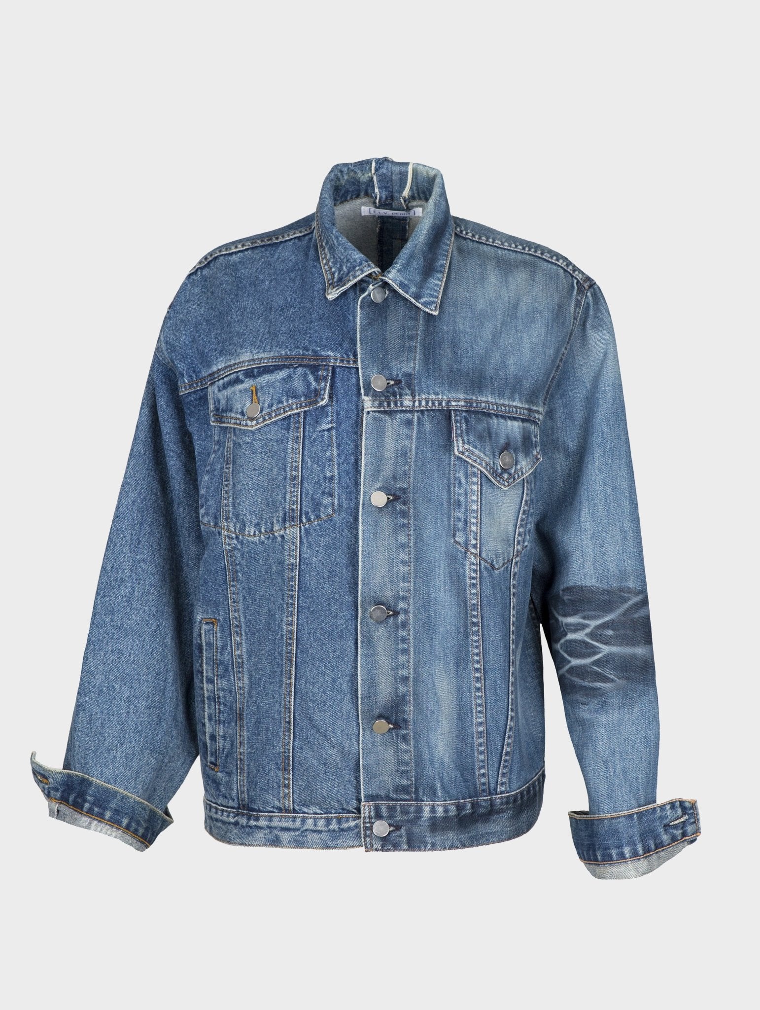 Monoic Denim Jacket  Classic Blue