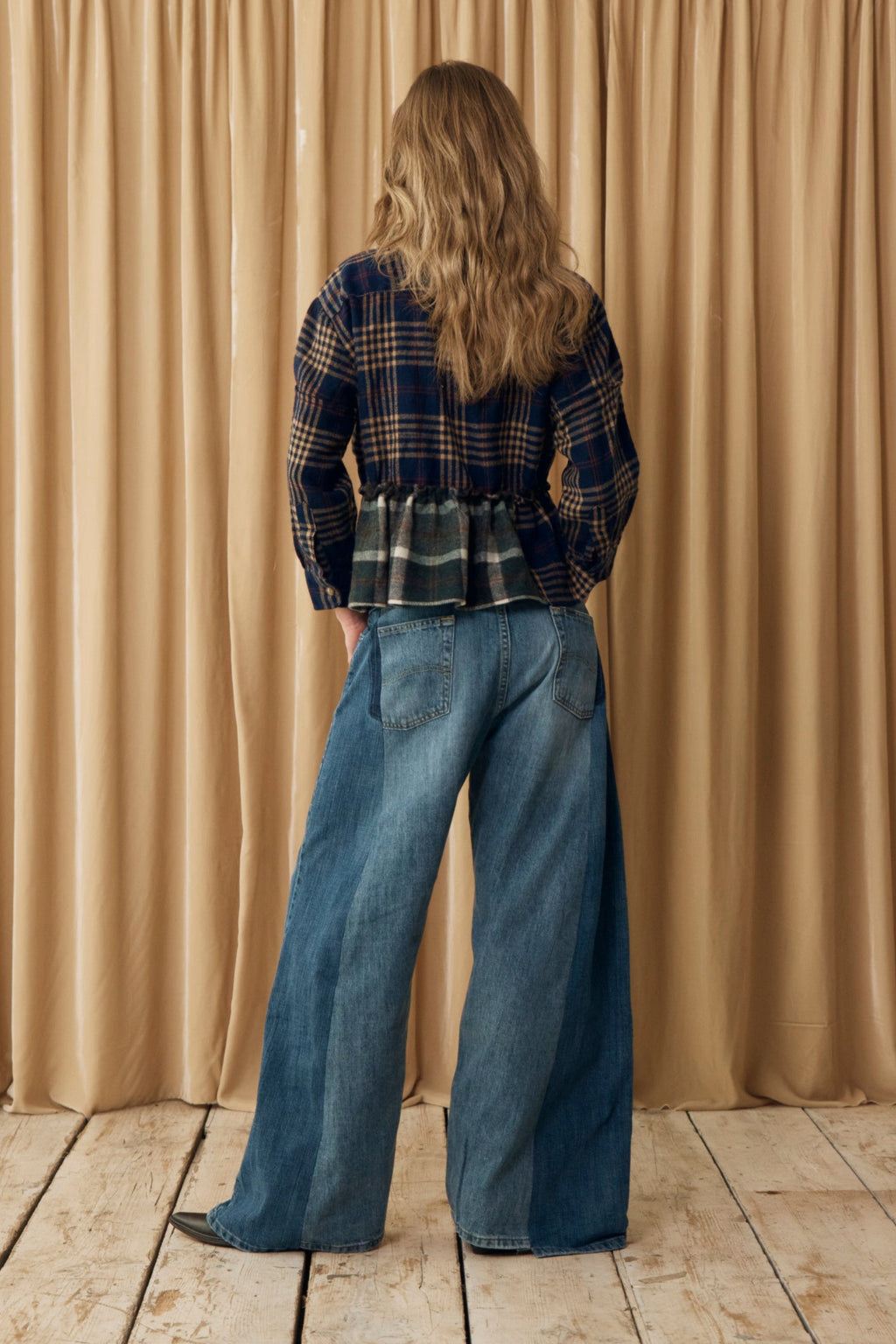 Freya Wide Leg Jean Mid Light Blue