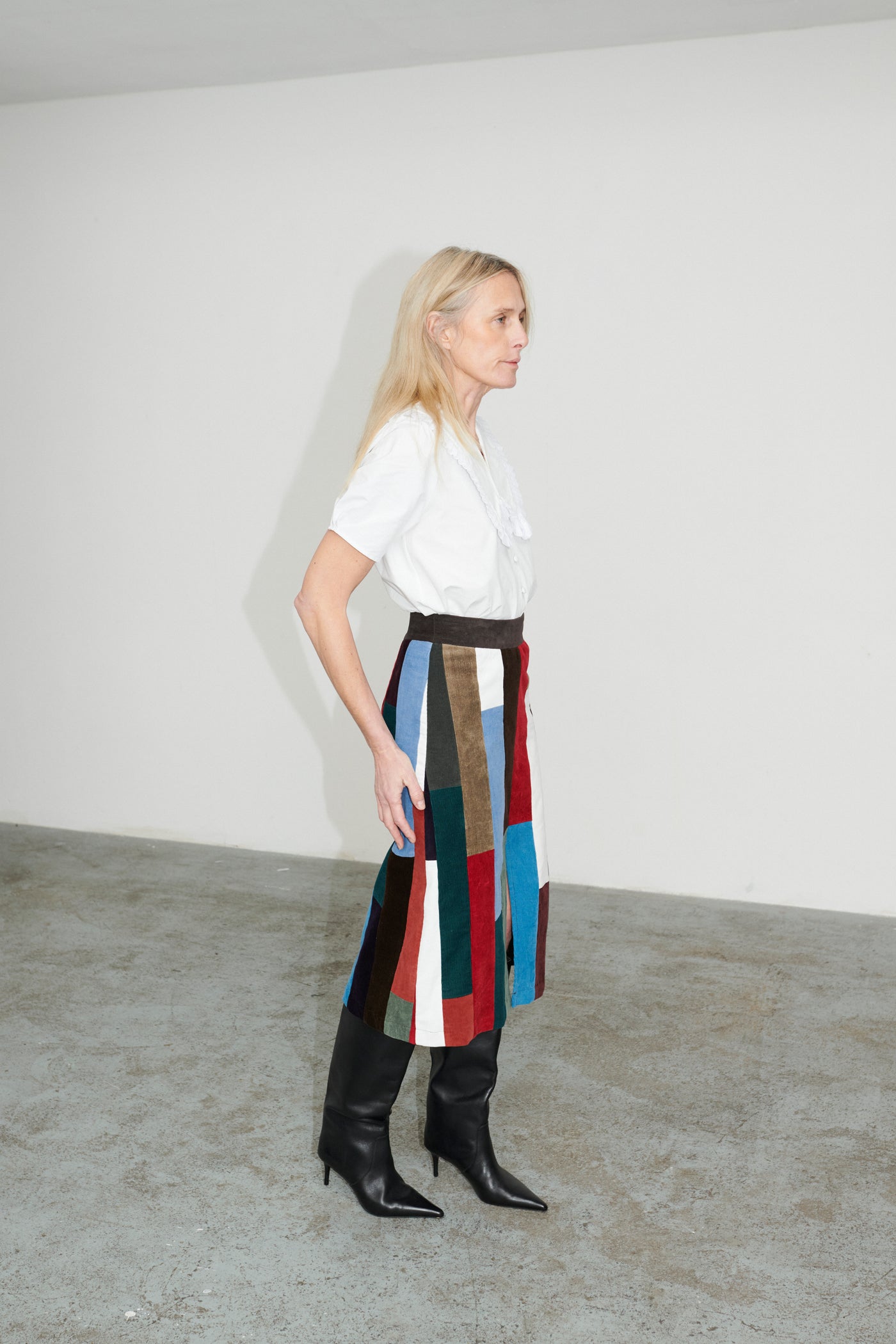 Gaby Skirt Tessellated Corduroy