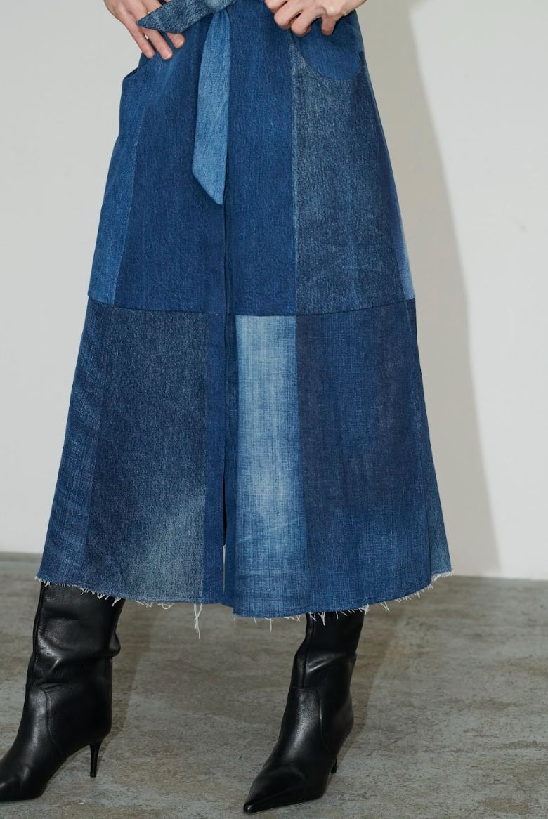 Willow Dress Denim Blue