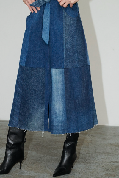 Willow Dress Denim Blue