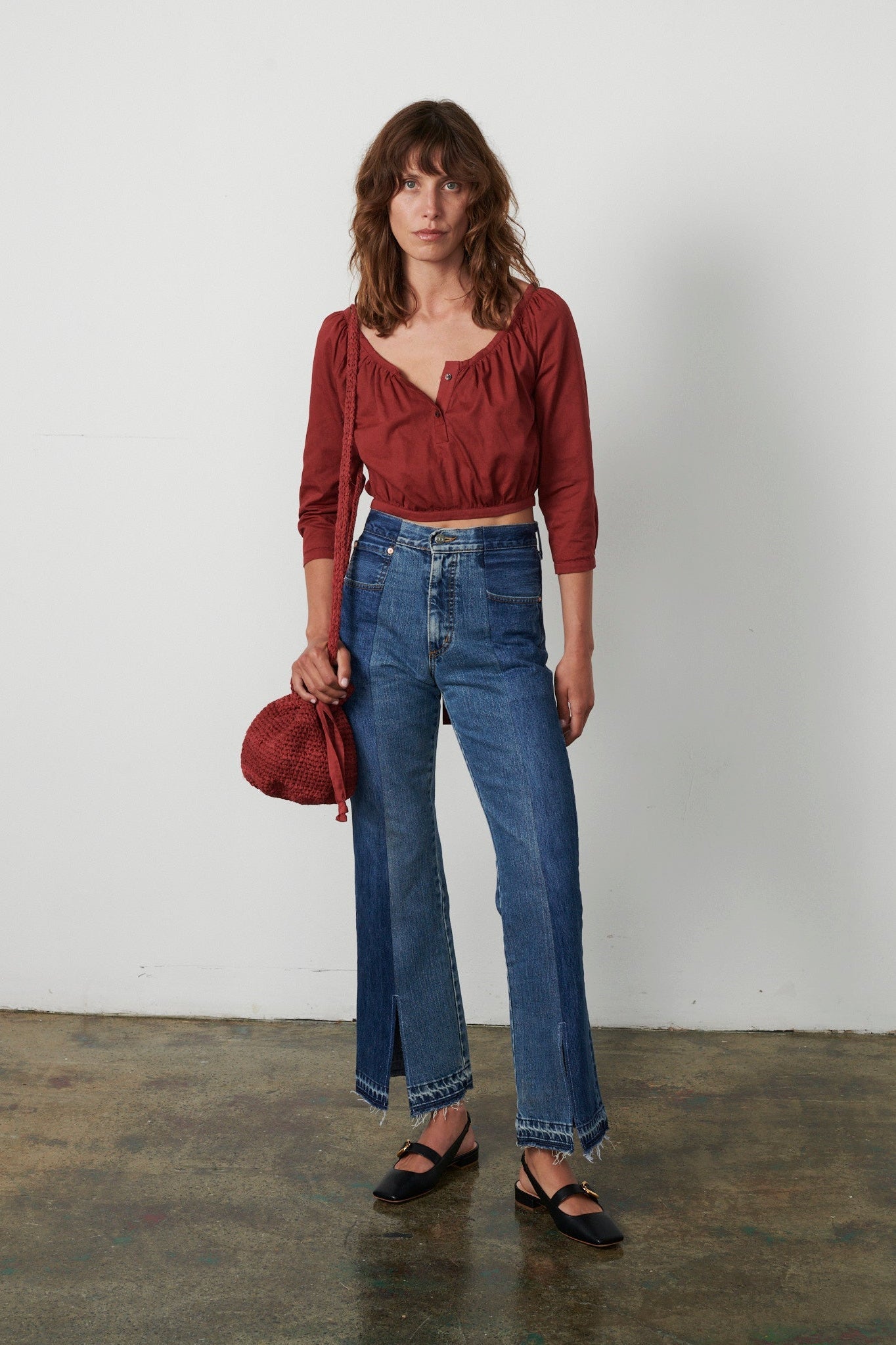 Flare Jean Light/Mid Blue | E.L.V. Denim – ELV Denim