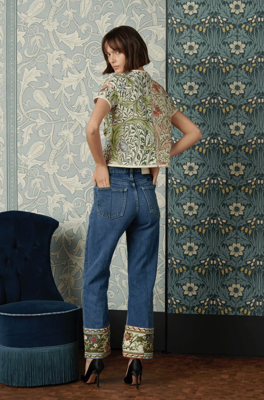 Audrey Jeans x Sanderson of London - ELV Denim