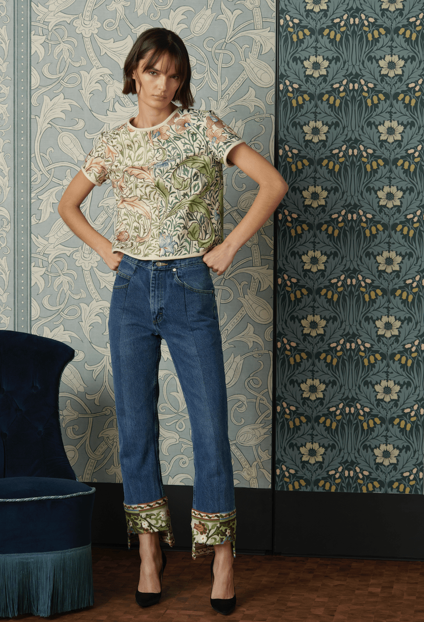 Audrey Jeans x Sanderson of London - ELV Denim