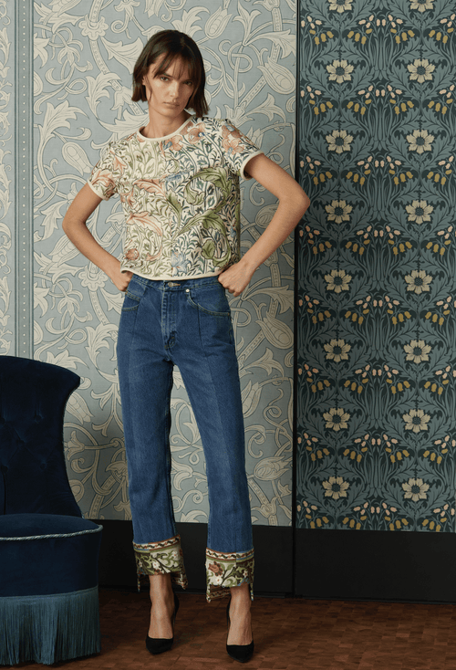 Audrey Jeans x Sanderson of London - ELV Denim