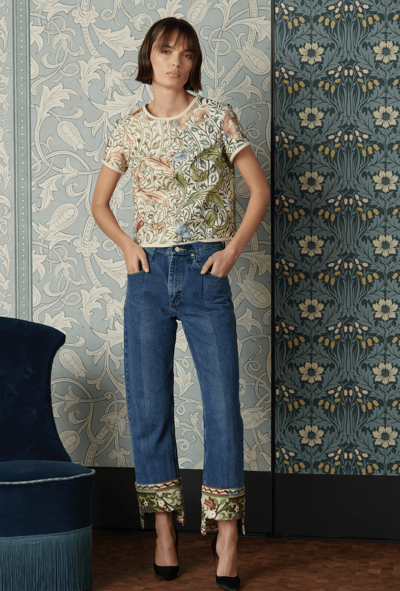 Audrey Jeans x Sanderson of London - ELV Denim