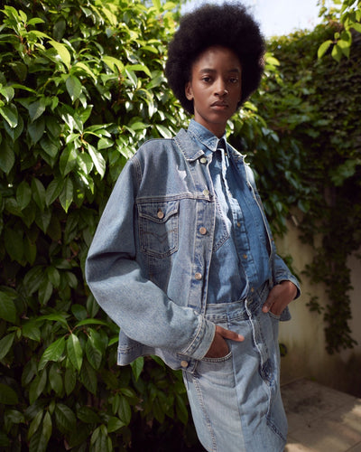 Classic Denim Jacket Denim Mid Blue - ELV Denim