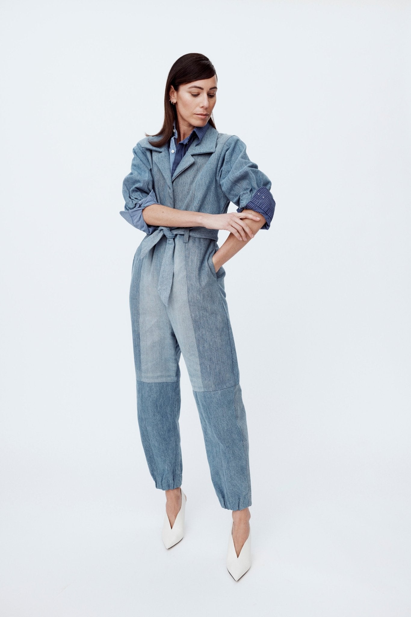 Classic Denim Jumpsuit Light Blue | E.L.V. Denim – ELV Denim