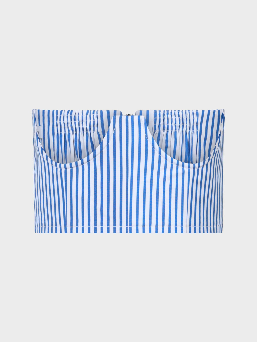 Delphie Corset Stripe Cotton Poplin - ELV Denim