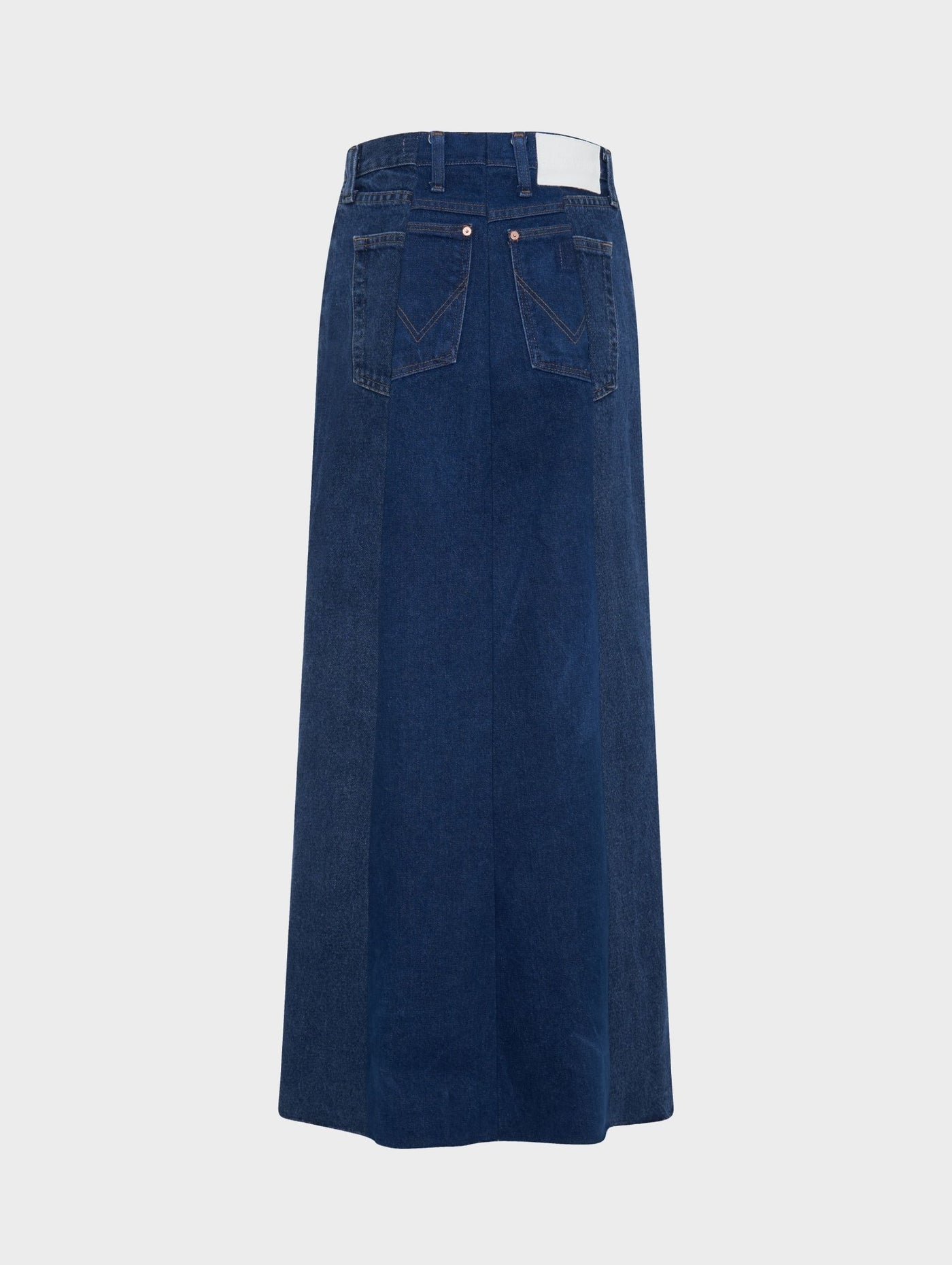 Denim Maxi Skirt Dark Blue - ELV Denim