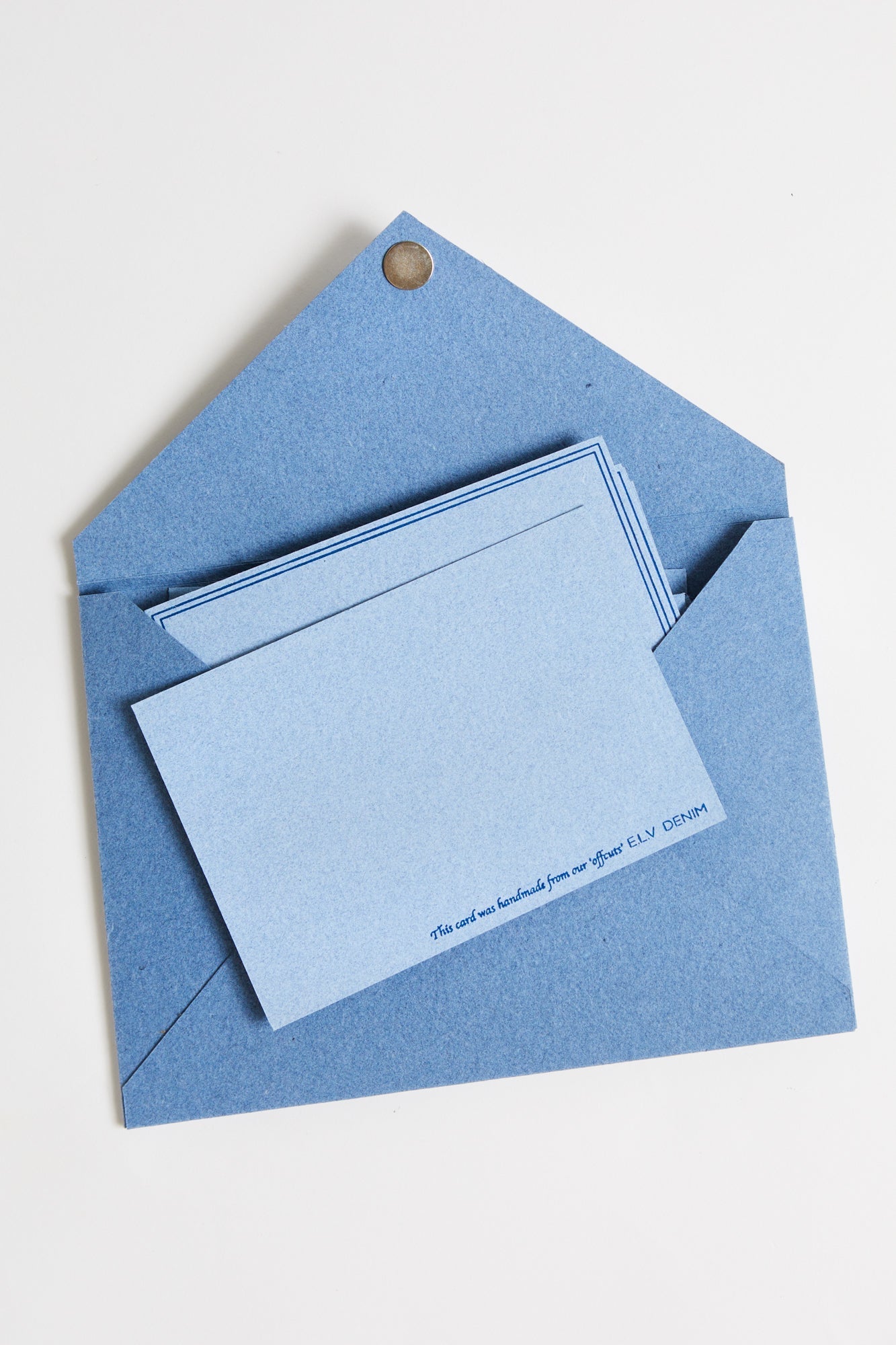 Denim Paper Bordered Stationery Set - ELV Denim