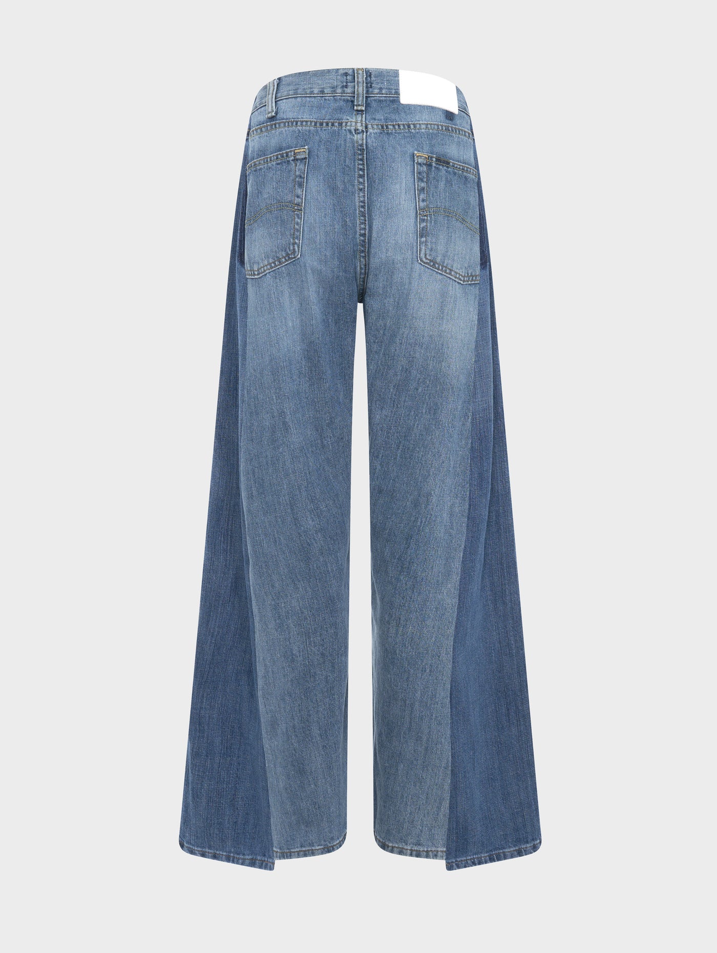 Freya Wide Leg Jean Mid Light Blue