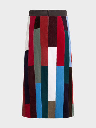 Gaby Skirt Tessellated Corduroy
