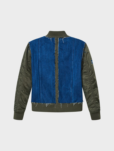 Rio Bomber Khaki Mid Blue