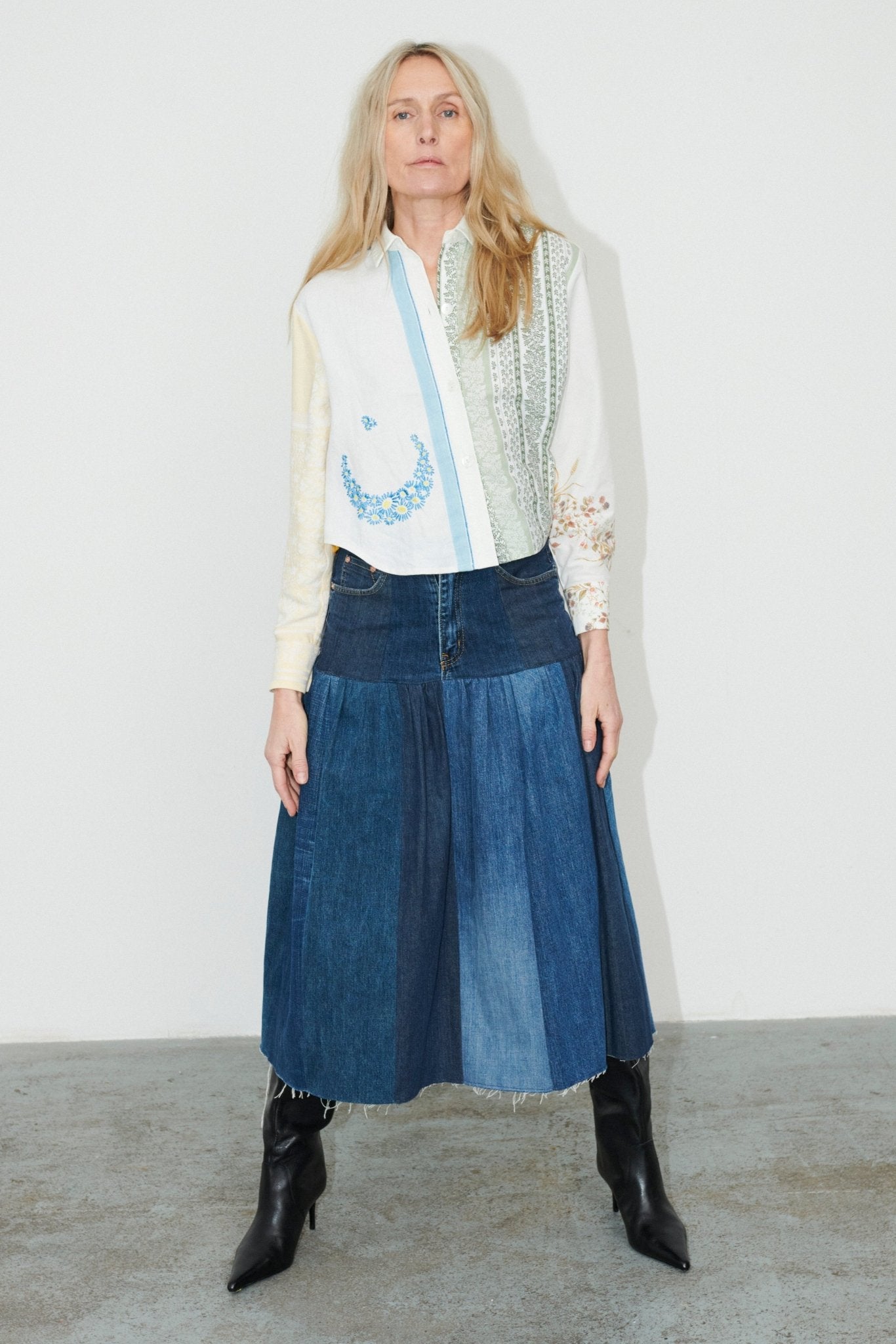 Emilie Shirt Vintage Table Linen - ELV Denim