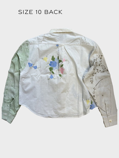 Emilie Shirt Vintage Table Linen - ELV Denim