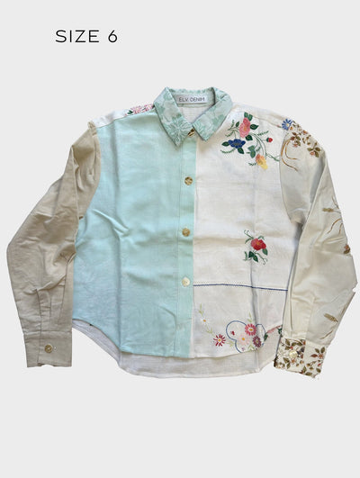 Emilie Shirt Vintage Table Linen - ELV Denim