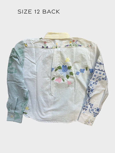 Emilie Shirt Vintage Table Linen - ELV Denim