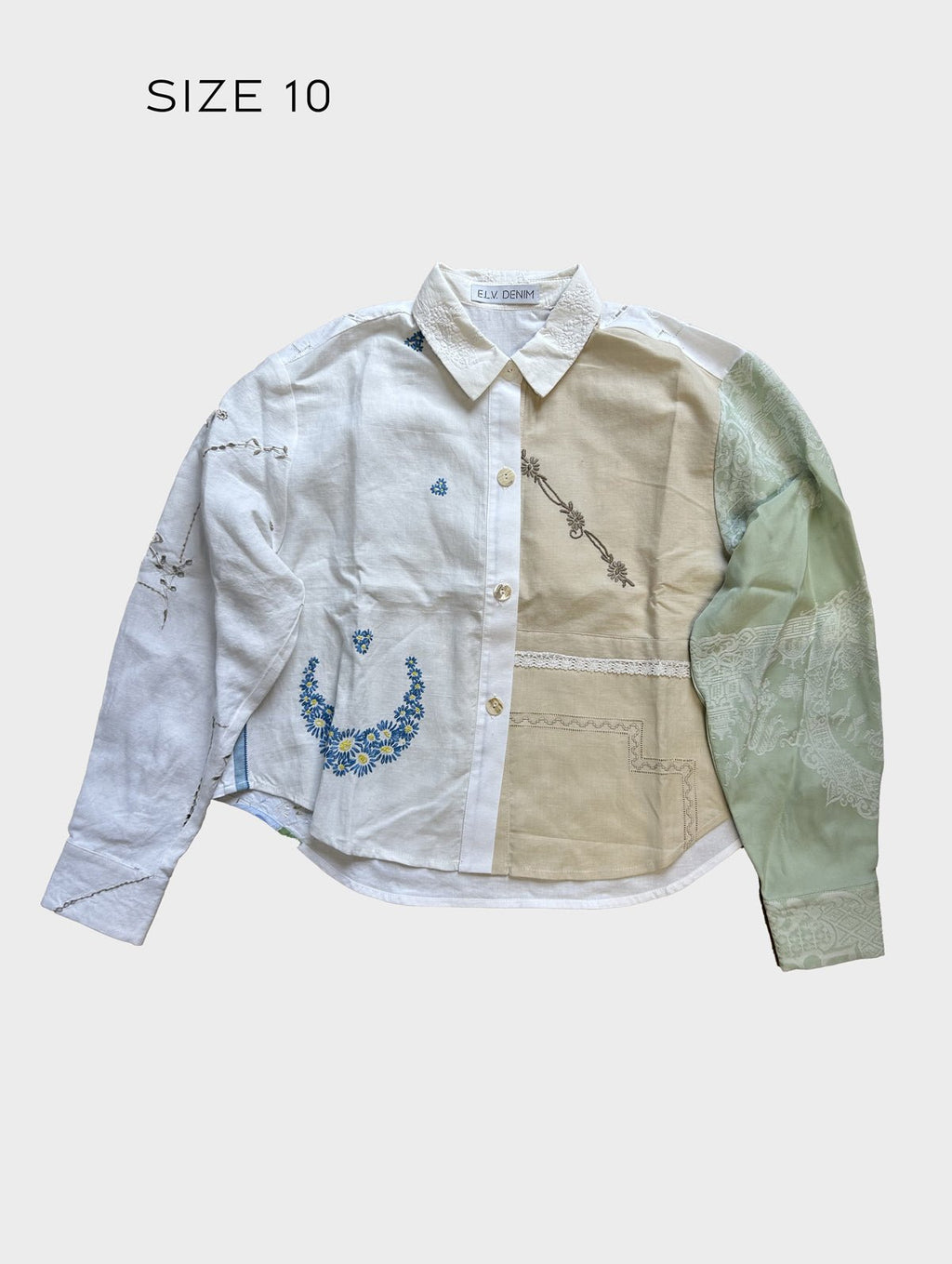 Emilie Shirt Vintage Table Linen - ELV Denim