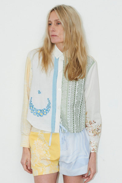 Emilie Shirt Vintage Table Linen - ELV Denim
