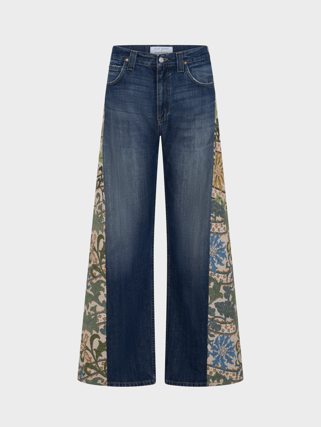 Freya Wide Leg Jeans x Sanderson of London - ELV Denim