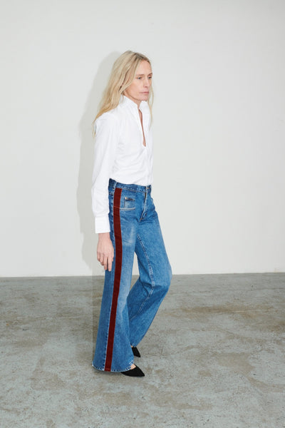 Indre Jeans Velvet Stripe - ELV Denim