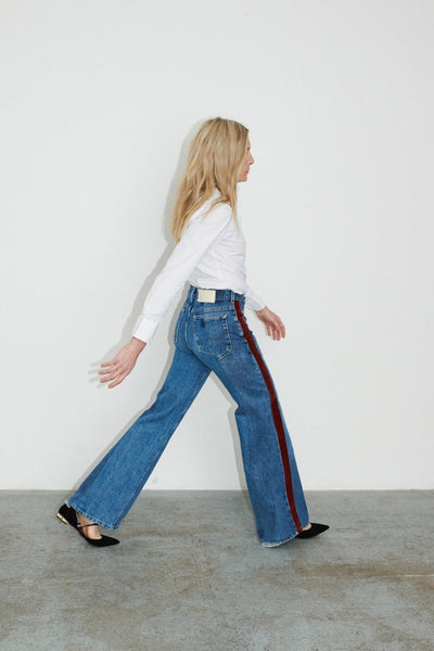 Indre Jeans Velvet Stripe - ELV Denim