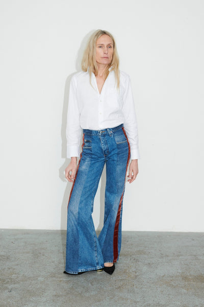 Indre Jeans Velvet Stripe - ELV Denim