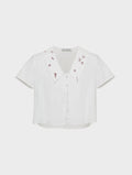 Love Lucky Embroidered Top - ELV Denim