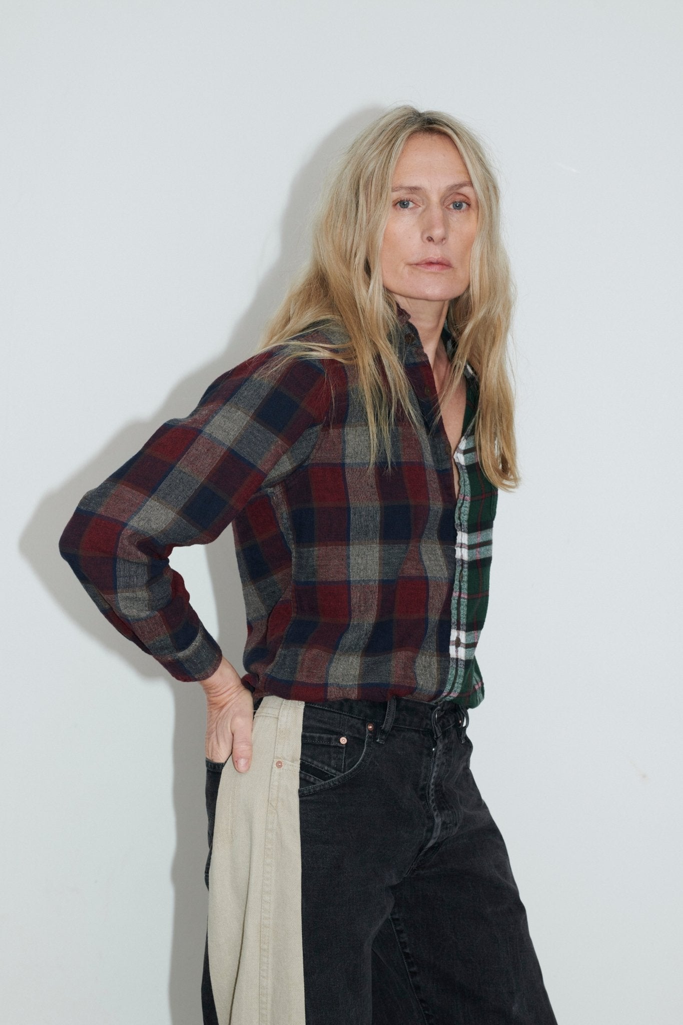 Martha Shirt Check Flannel - ELV Denim