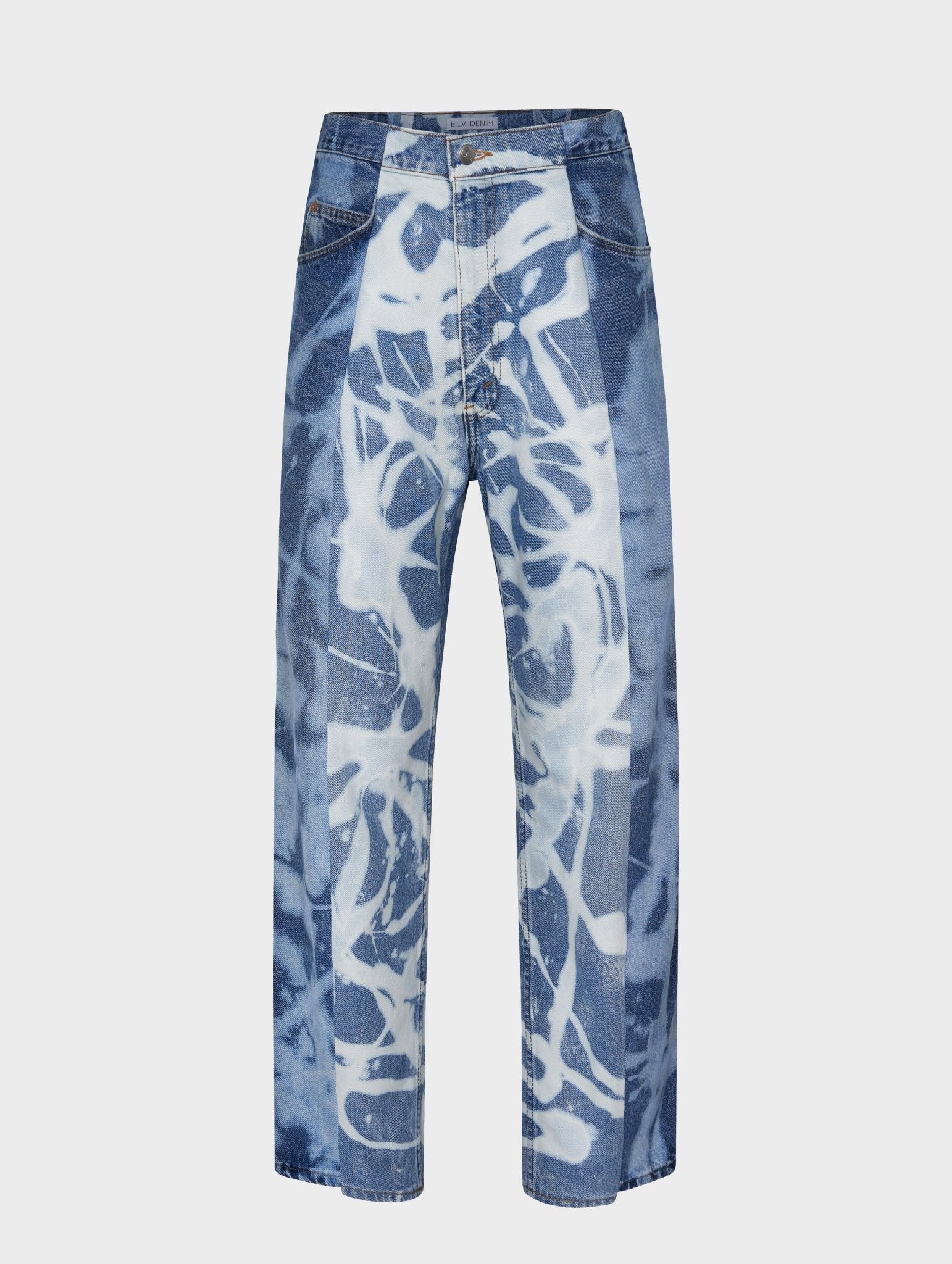 Men's Garcon Jean Bleach Mid Light Blue - E.L.V. Denim