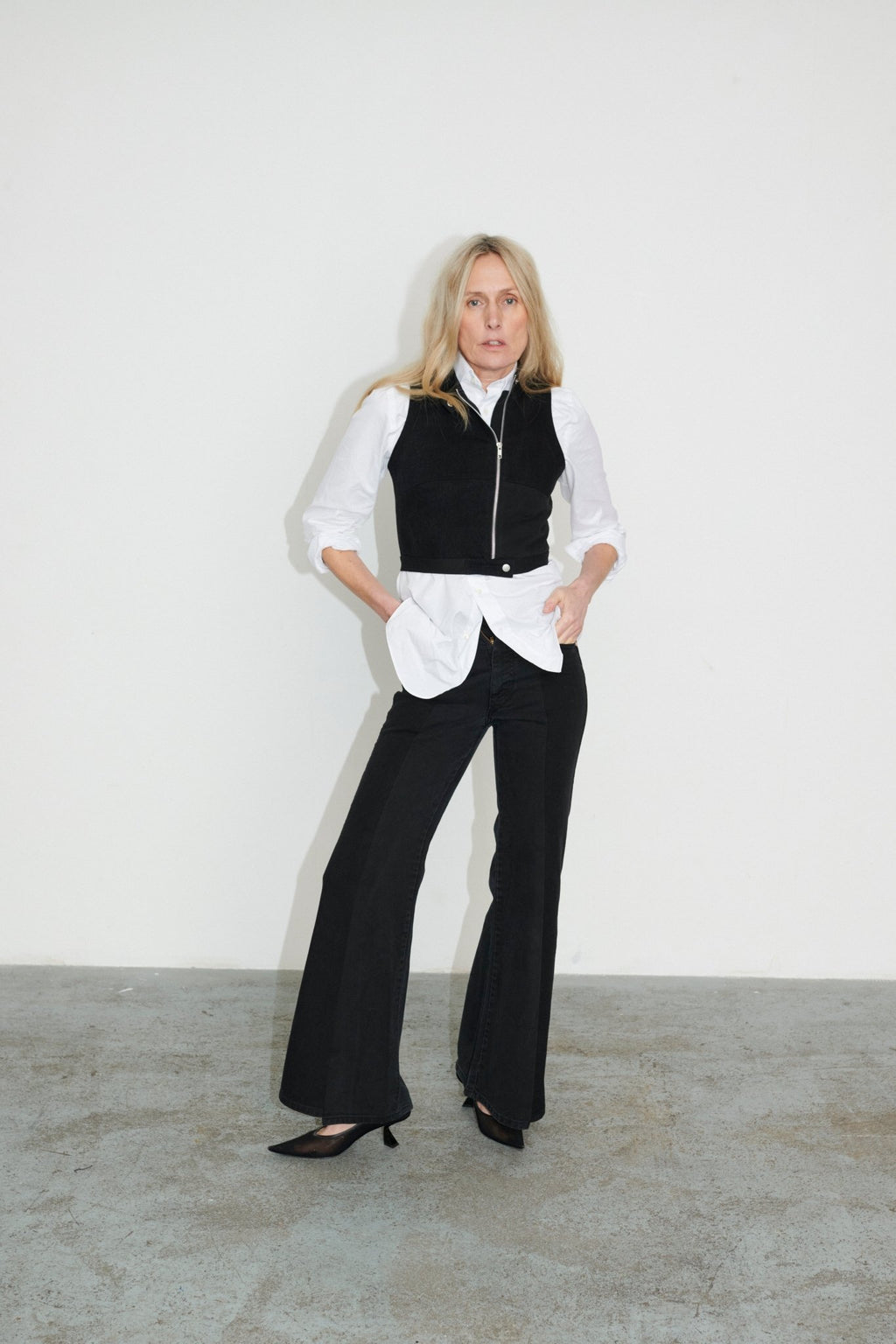 Odette Jeans Black - ELV Denim