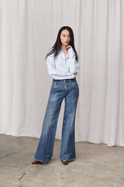 Odette Jeans Mid Blue - ELV Denim