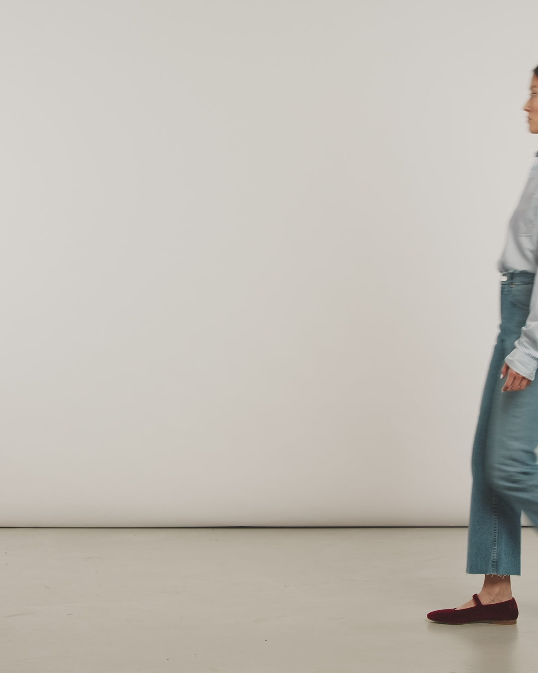 Flare Jean Light/Mid Blue