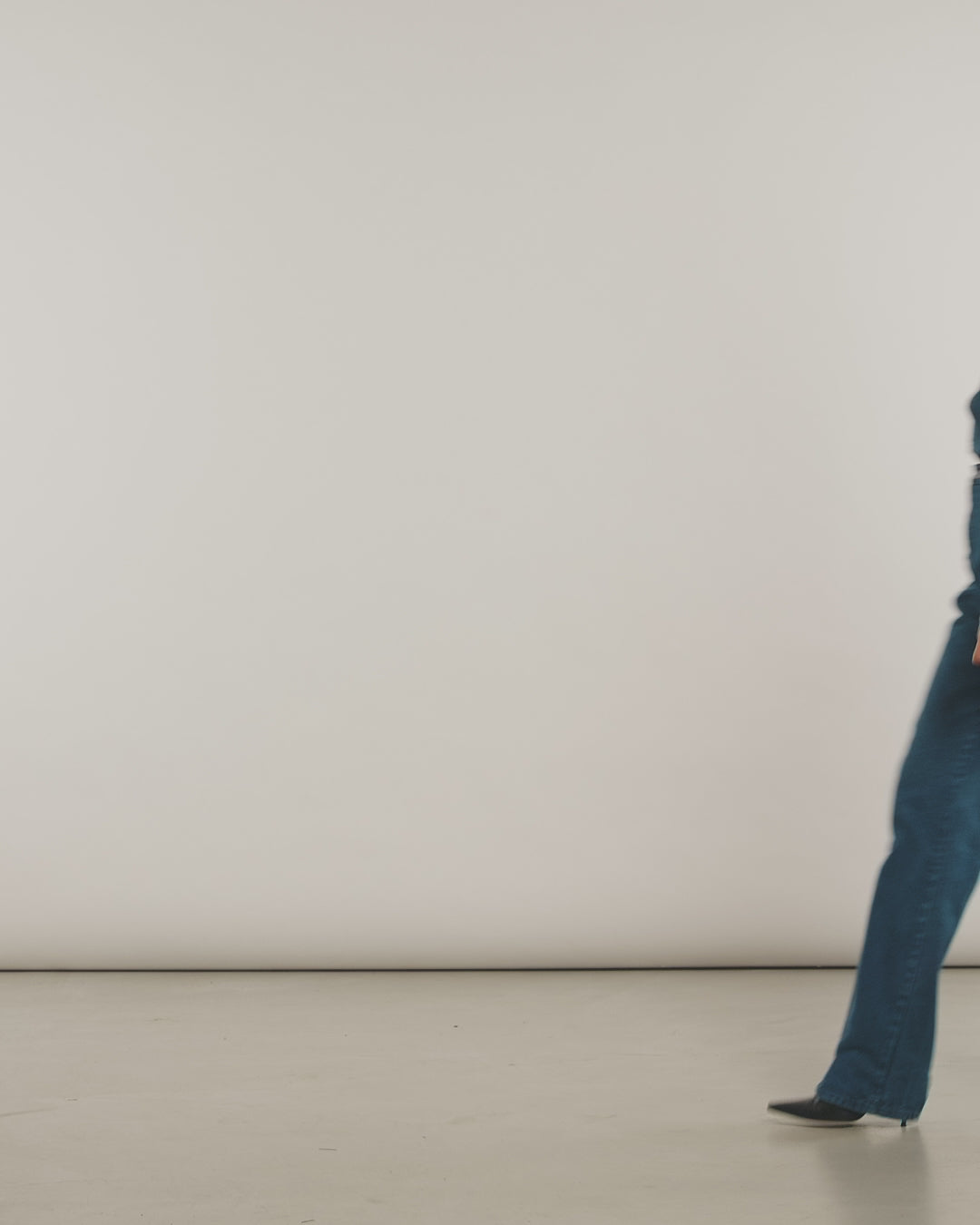 Boyfriend Jean Mid Blue