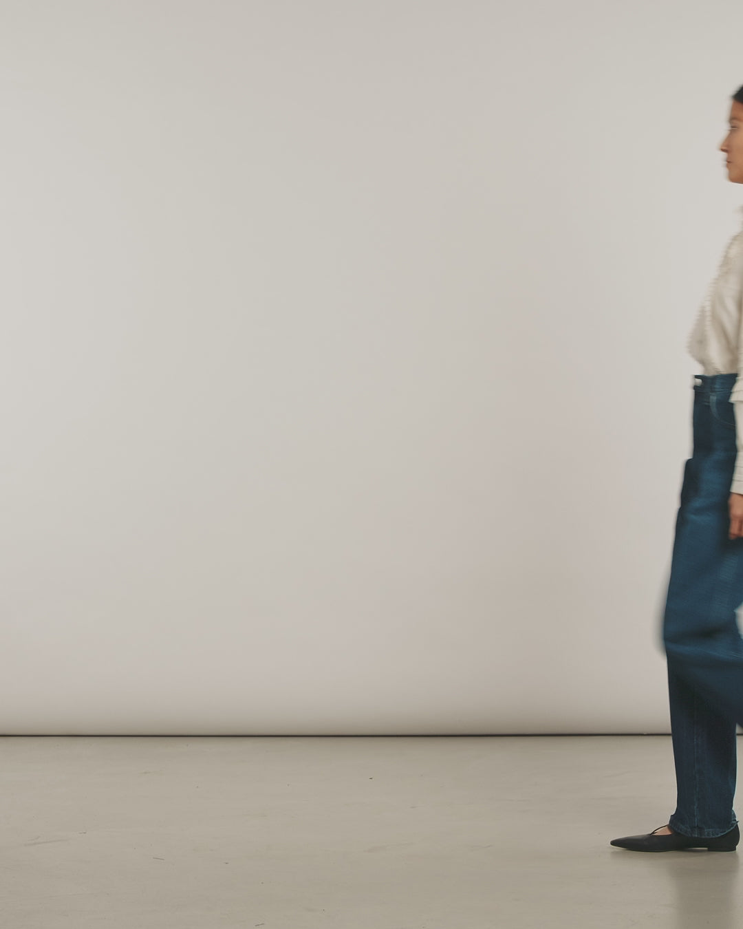 Boyfriend Jean Mid/Dark Blue