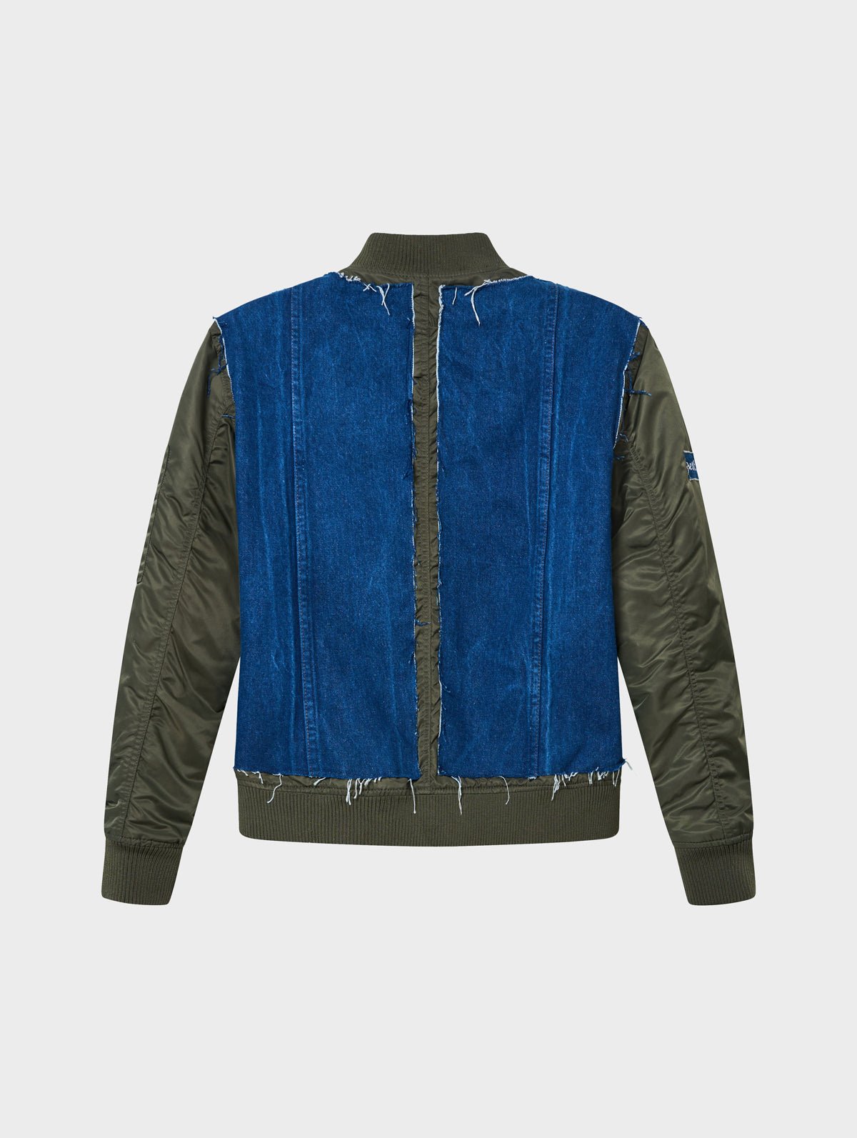 Rio Bomber Khaki Mid Blue - ELV Denim