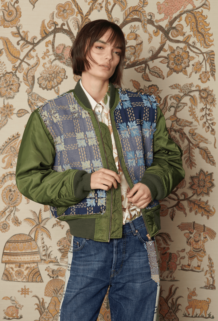 Rio Bomber x Sanderson of London - ELV Denim