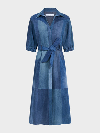 Willow Dress Denim Blue - ELV Denim