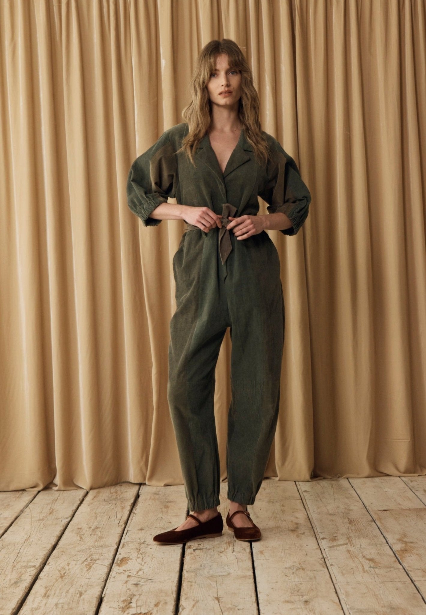 Bespoke Corduroy Jumpsuit