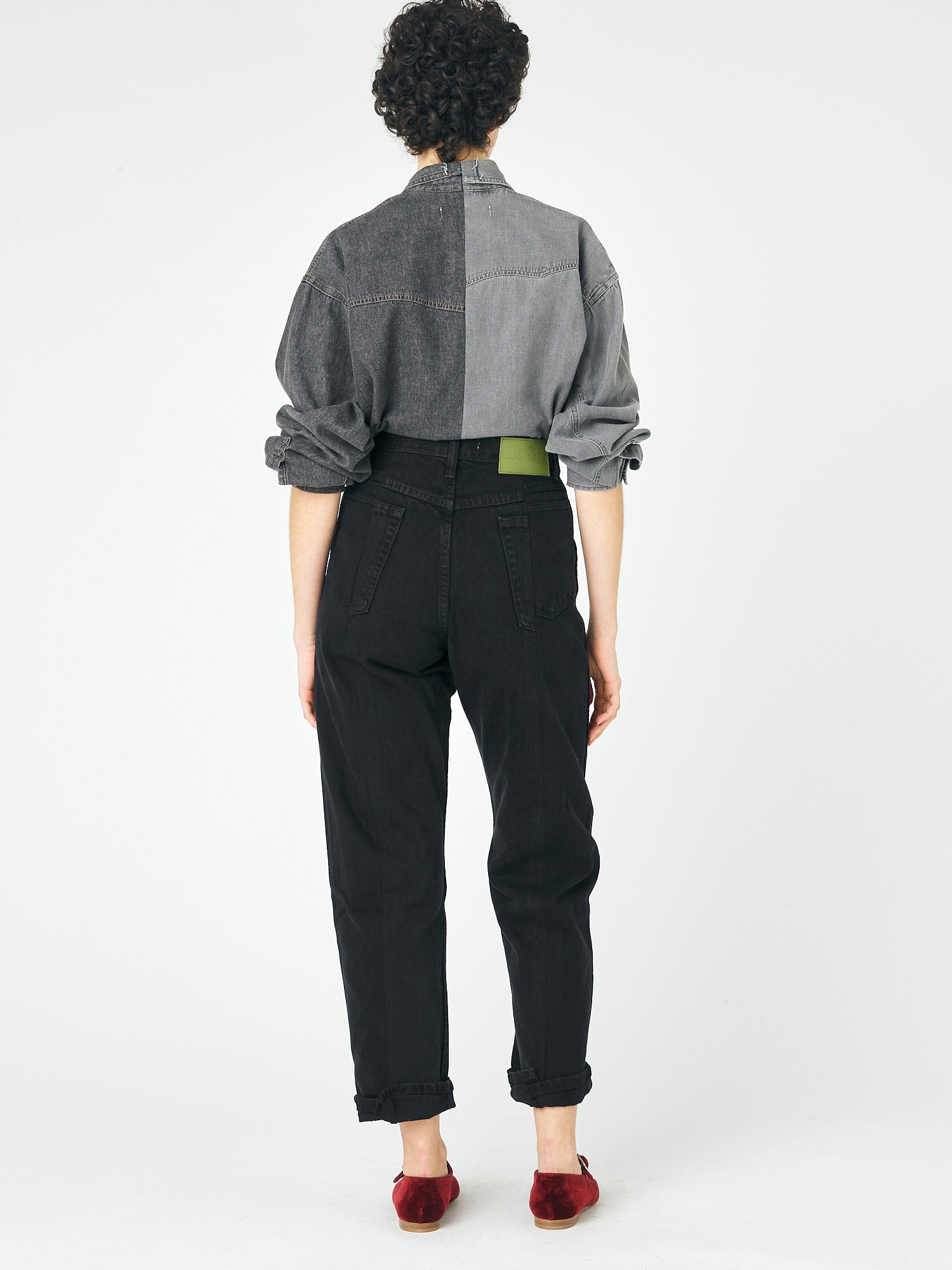 Black Match Boyfriend Jean - E.L.V. Denim