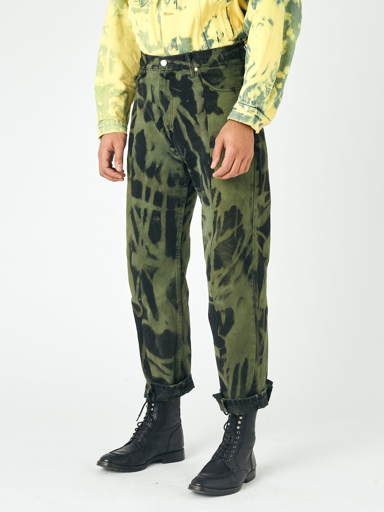 Camo Bleach Garçon Jean - E.L.V. Denim