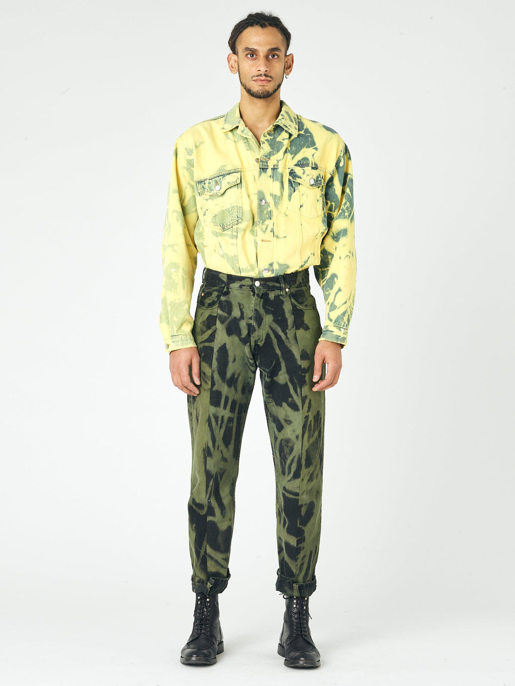 Camo Bleach Garçon Jean - E.L.V. Denim