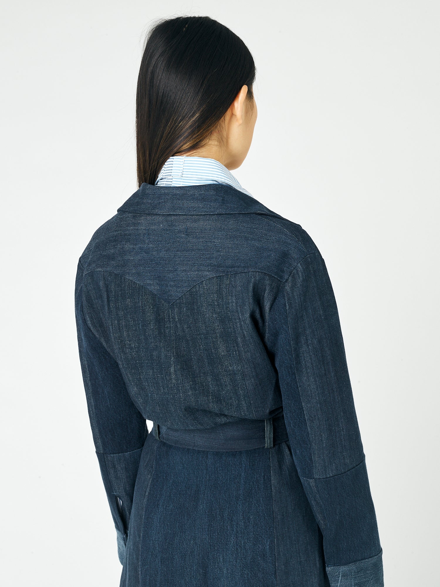 Dark Blue Denim Dress - E.L.V. Denim