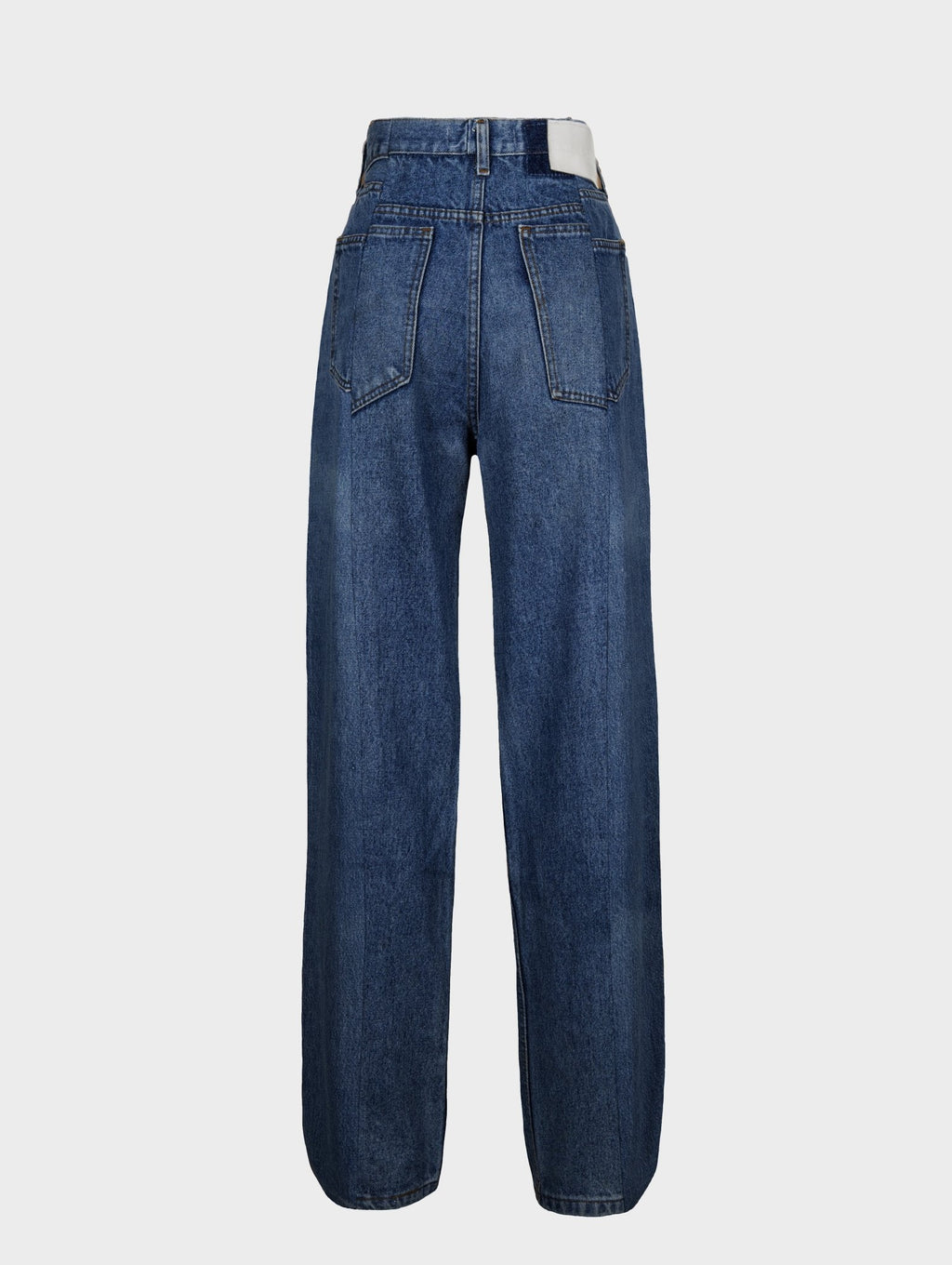 Dark Blue Match Boyfriend Jean - E.L.V. Denim