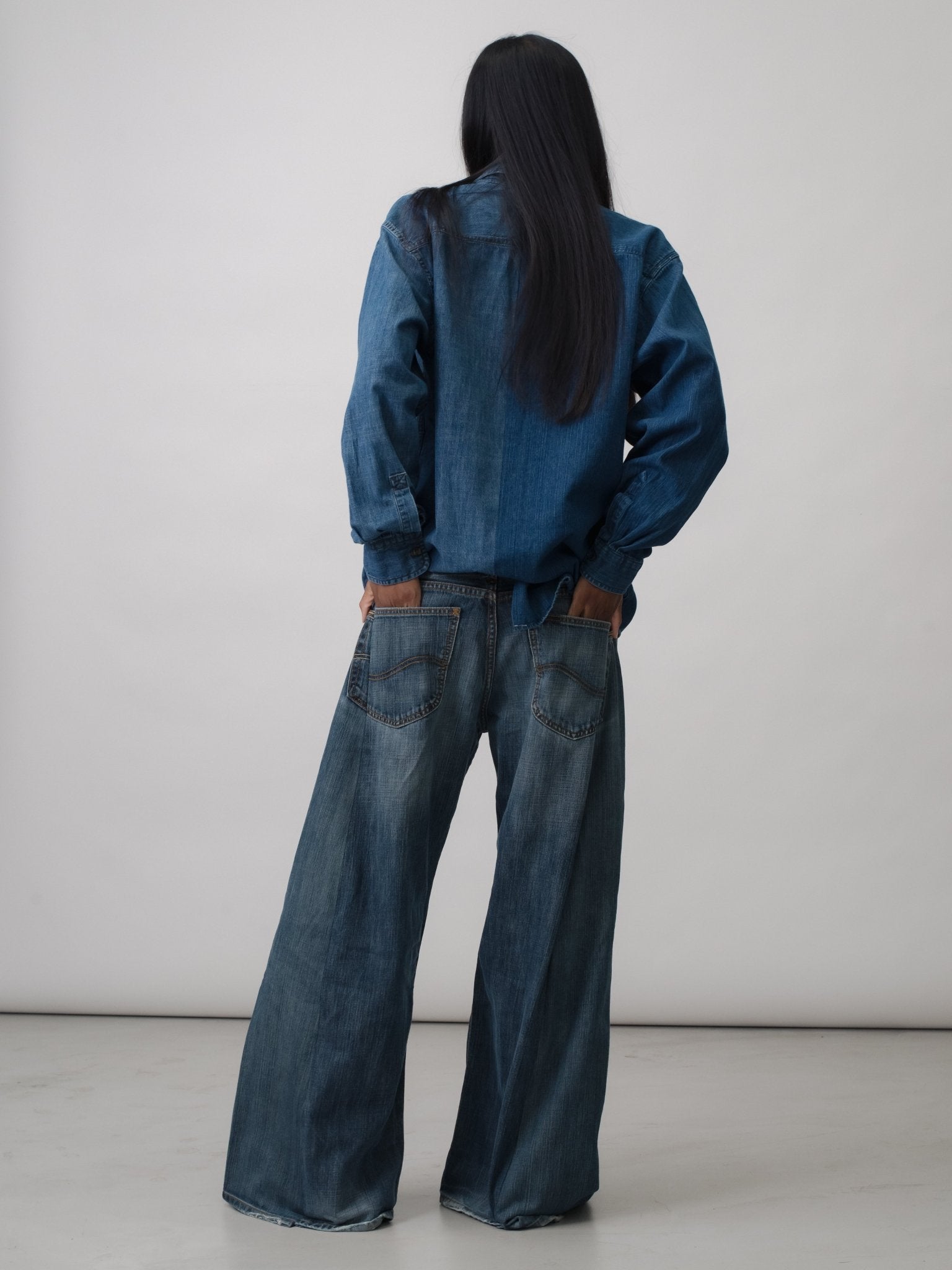 Dark Blue Raey Jean - E.L.V. Denim