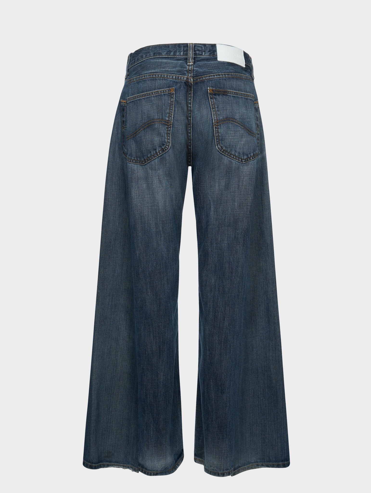 Freya Wide Leg Jean Dark Blue | E.L.V. Denim – ELV Denim