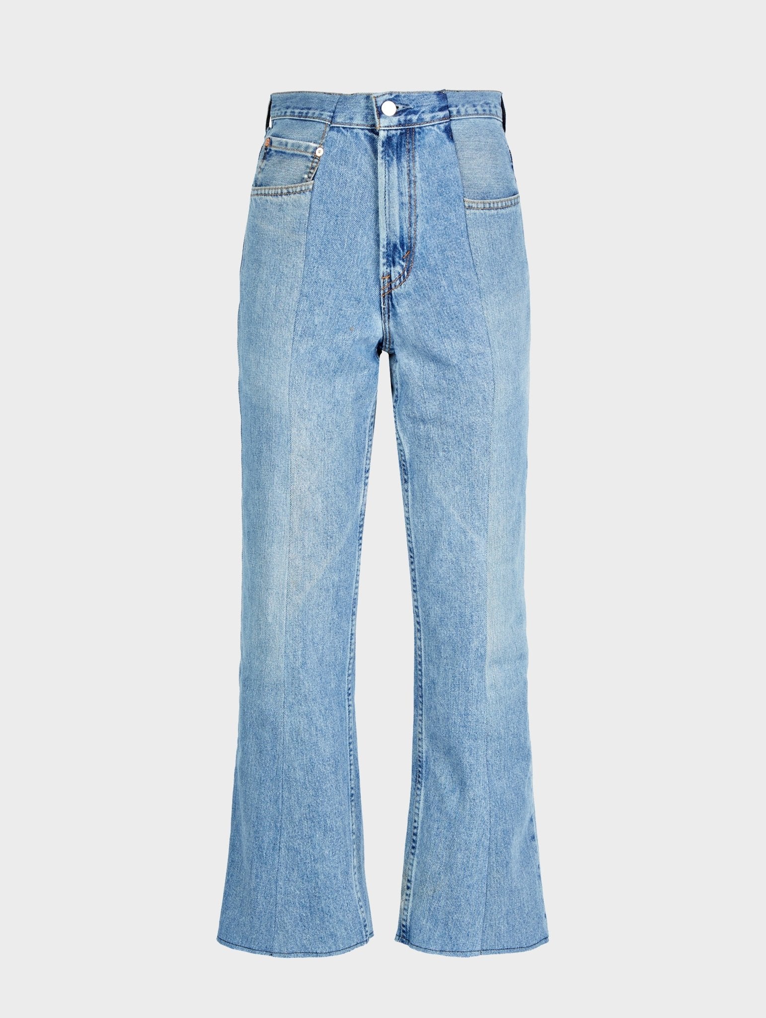 Light Blue Match Flare Jean - E.L.V. Denim