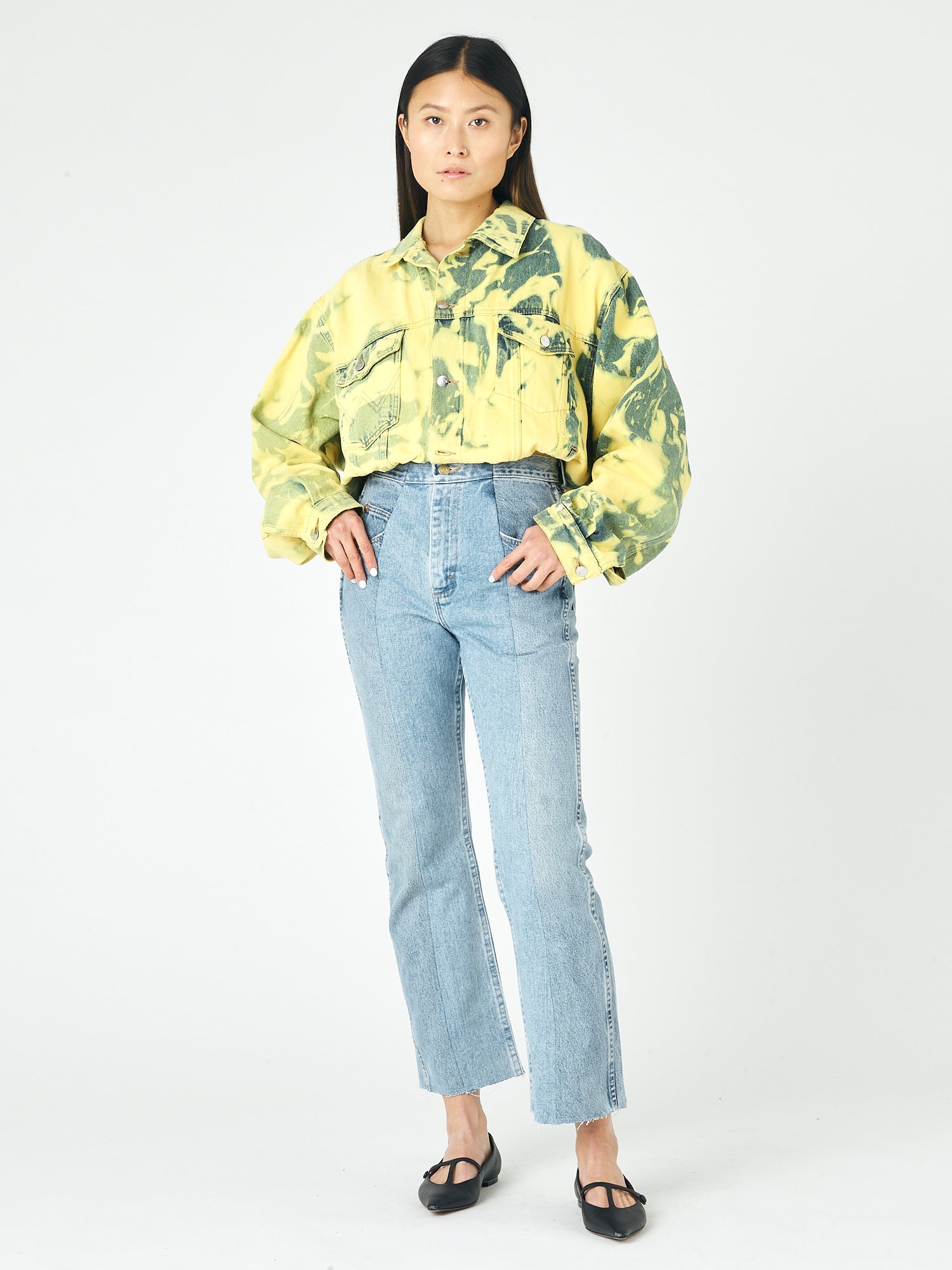 Light Blue Match Flare Jean - E.L.V. Denim