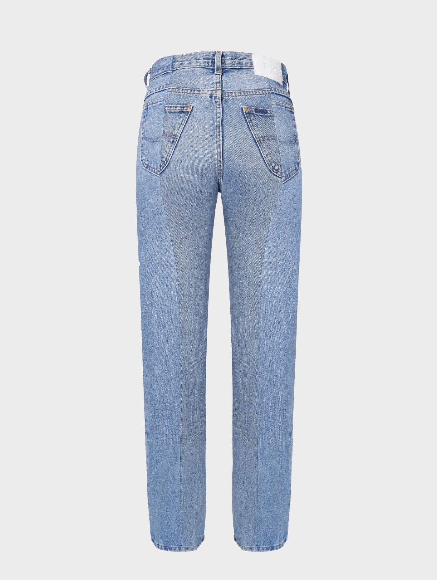 Light Blue Stovepipe Jeans - E.L.V. Denim